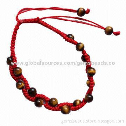 Gemstone Lace Bracelets
